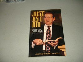 SIGNED Just As I Am - David Ring (1996, Paperback) EX, 9th Print - £10.07 GBP