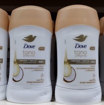 2X Dove Desodorante Tono Uniforme Coco En Barra Previene Manchas - 2 De 45g c/u - £14.96 GBP