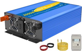 Peak 4000W Converter Dc24V To Ac110V 60Hz Romote Controller Solinba 2000W Car - $298.99