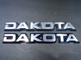 1987 88 89 90 Dodge Dakota Emblems OEM 4357061 Pair - £35.91 GBP
