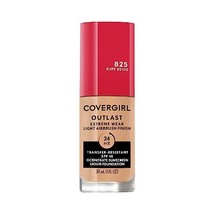 Covergirl Outlast Extreme Wear 3-in-1 Full Coverage Liquid Foundation, S... - $11.10