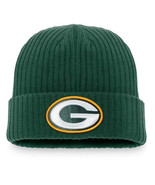 Green Bay Packers Fanatics Branded Core Fundamental Cuffed Knit Hat -Gre... - £18.98 GBP