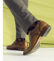 Stacy Adams Bryant Cap Toe Oxford Shoes Leather Tan 25634-240 image 6