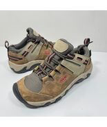 KEEN Women&#39;s Steens WP Hiking Shoes 1022336 Timberwold/Coral Size 6 - $22.49