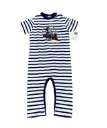 Disney Parks Mickey Mouse Train Jumper Blue/White 24 mo NWT - £19.11 GBP