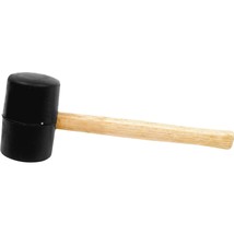 Performance Tool 1466 Wood Handle Rubber Mallet, 32 oz - £12.57 GBP