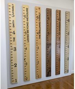 Family Name Growth Chart Ruler With Painted Engravings 2 to 6.5 FT | Wal... - €24,87 EUR+