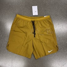 Nike Men&#39;s Flex Stride 7&quot; Brief-Lined Running Shorts CJ5459-716 Bronzine... - $34.95