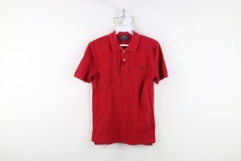 Vintage Ralph Lauren Boys Medium Faded Pique Cotton Collared Golf Polo S... - $19.75