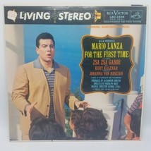 1959 Early Press Mario Lanza &quot;For The First Time&quot; LP- Rca Living Stereo LSC-2338 - £11.80 GBP