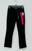 Dollhouse Juniors Black High Waist Kickboot Jeans -Size 5 - $25.00