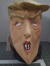 Donald Trump presidential Halloween Latex Mask Mask Illusion Rubie&#39;s cos... - £15.56 GBP
