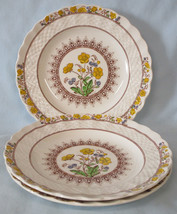 Spode Buttercup 2/7873 Bread Plate 6 1/2&quot;, Set of 3 - £19.38 GBP