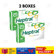 2 X Abbot Heptral 500MG Ademettione Liver Health Supplements 20 Tablets - $119.16