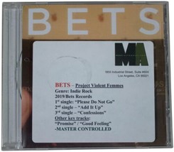 BETS Project Violent Femmes PROMO CD-R 2019 OOP Private Press Covers Album Indie - £13.22 GBP