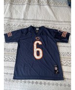 Chicago Bears NFL Team Apparel Jersey Youth Size M J Cutler 6 Blue Orange - $12.00
