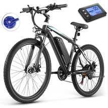 Electric Bike 500W 48V 26&#39;&#39; Commuter Ebike 20MPH Adults Mountain Bicycle Travel - £649.05 GBP