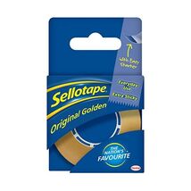 Sellotape  Original Golden Tape - 18 mm x 25 m, Clear  - $5.00