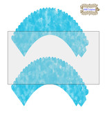 CupCake Wrapper13-Digital Clipart-Holiday-Gift Tag-Digital Paper-Party - $37.17 MXN