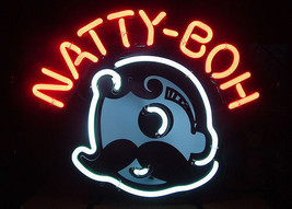 New Natty Boh National Bohemian Beer Neon Sign 17&quot;x14&quot;   - £103.97 GBP