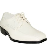 VANGELO TUX-5 Boy Tuxedo Shoe Dress Wedding, Prom Wrinkle Free Ivory Patent - $936.94 MXN