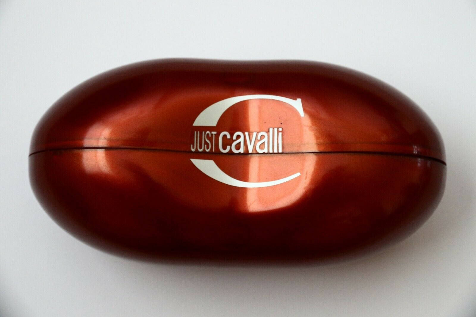 Just Cavalli Roberto Cavalli Large Bronze Rust Sunglasses Hard Plastic Case New - $14.99