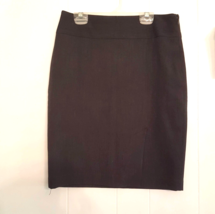 THE LIMITED Studio 400 Pencil SKIRT size 0 Knee Length Dark Gray 4% Spandex - £15.80 GBP