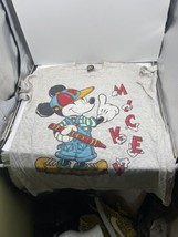 Vintage 90s Disney Mickey Mouse Single Stitch T Shirt Urban Jerry Leigh Crayon - £35.52 GBP