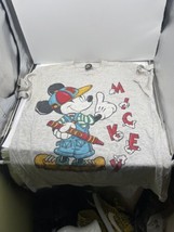 Vintage 90s Disney Mickey Mouse Single Stitch T Shirt Urban Jerry Leigh Crayon - £34.78 GBP