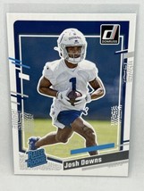 2023 Donruss Rated Rookies Josh Downs 345 Indianapolis Colts Base Card - £2.23 GBP
