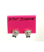 BETSEY JOHNSON DAY AT THE ZOO BEAR STUD EARRINGS NWT - $18.00