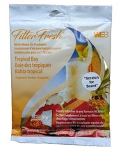 Filter Fresh Whole Home Tropical Bay Air Freshener AC Furnace Pad House ... - $9.74