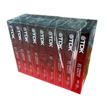 TDK T-120 Premium Quality HS 6 Hour VHS Tape New Sealed Lot of 9 - £23.35 GBP