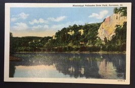 Mississippi Palisades State Park Savanna Illinois Postcard Posted - £7.19 GBP