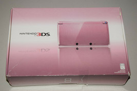 Nintendo 3DS Pearl Pink Wi-Fi Video Game Entertainment System Console Very Good. - $445.49