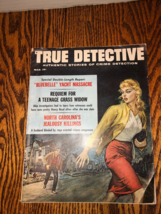 March 1961 True Detective Magazine-Authentic Stories Of Crime-Pulp - £11.81 GBP