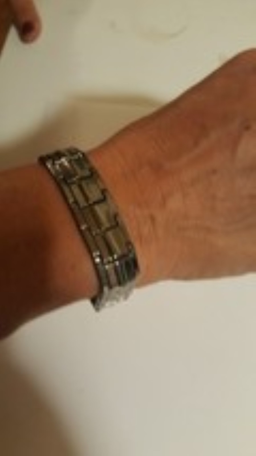 Magnetic 591pcs titanium bracelet holistic pain relief 1  large 