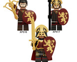 3 Pcs Game of Thrones A Song of ice and fire Building Block Minifigure - £9.06 GBP