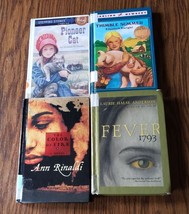 Lot of 4 Children&#39;s Historical Fiction Books Ann Rinaldi, Elizabeth Enright - $5.93