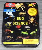 T.S. Shure Bendon BUG/Arachnid SCIENCE S.T.E.M. Magnet Tin Case Set Comp... - $9.99