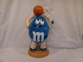 Collectible M&M's Candy Dispenser "Sport" Basketball Limited Edition Blue - $17.84