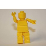 Building Block Super Posable Yellow blank plain DIY Minifigure Custom Toys - £6.38 GBP