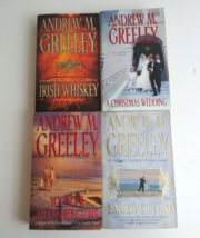 Lot of 4 Andrew M Greeley Paperback Romance &amp; Mystery Novels - £12.72 GBP