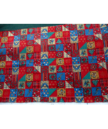 Fabric Concord Christmas Icons on a Crazy Patchwork Quilt Design $2.95 - $4.13 CAD