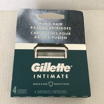 NEW Gillette Intimate Pubic Hair 5-Blade Razor Blade Refills, 4 CT - $17.96