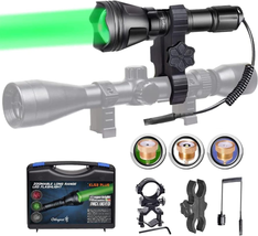 Zoomable Hunting Light with Red Green White IR850 Interchangeable Module... - £165.61 GBP