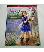 American Girl Today Saige Book by Jessie Haas 2013 Trade Paperback - £3.14 GBP