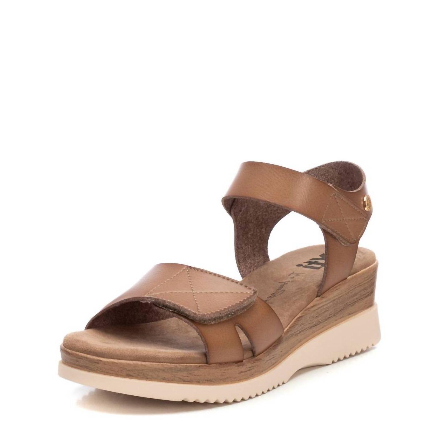 Xti Women&#39;s Wedge Sandals Taupe - $69.00