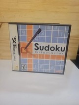 Sudoku Gridmaster (Nintendo DS, 2006) Complete Missling Label Tested Works - $7.91