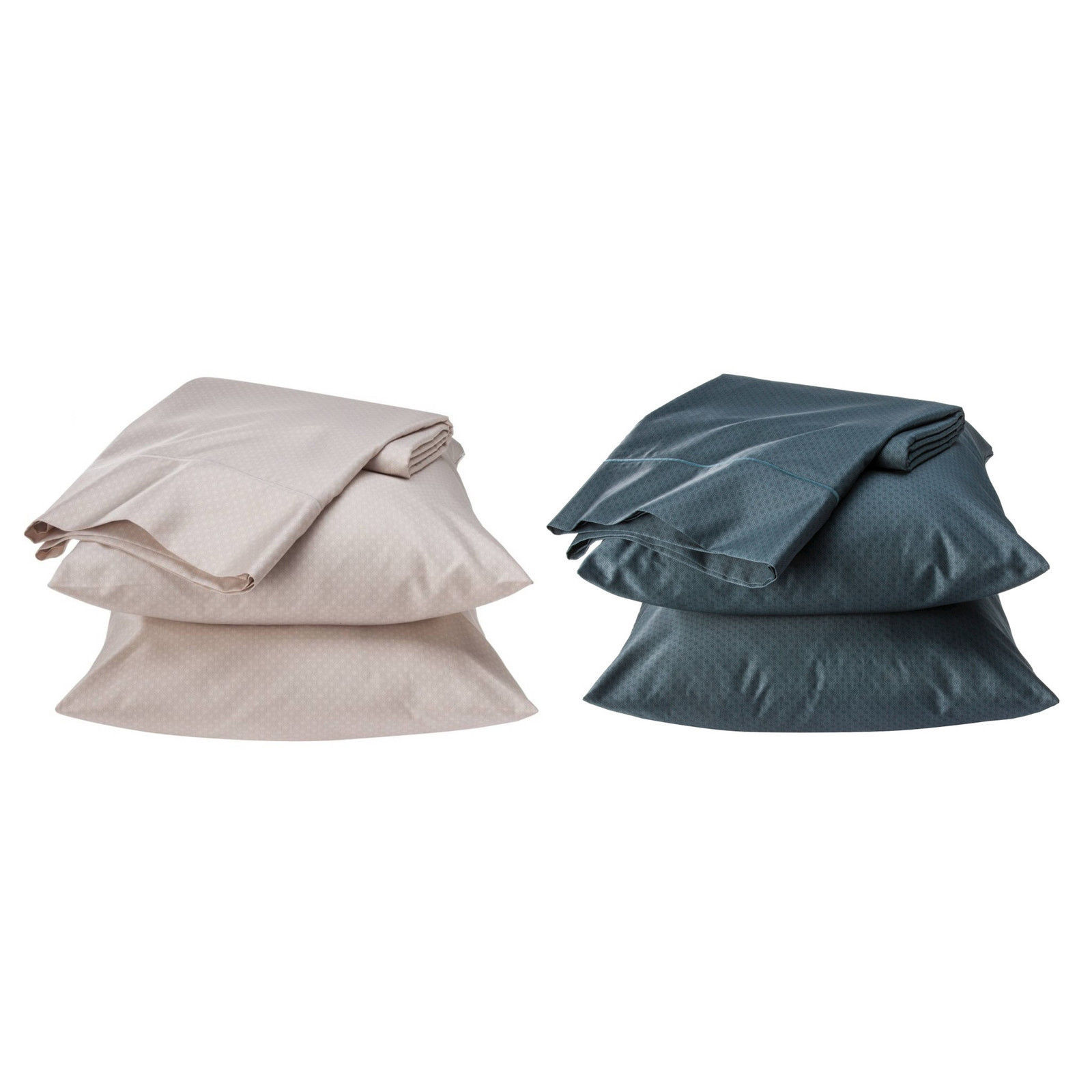 NEW Fieldcrest Luxury Geometry 500 Thread ct 100% Egyption Cotton 2 Pillowcases - $34.99 - $39.99